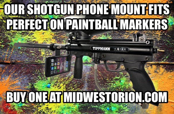 Paintball Gun / Marker - Cell Phone Video Camera Mount
