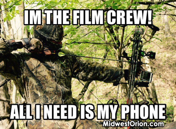 Bow Camera Mount for Smartphone: The Fatso - Video Record
