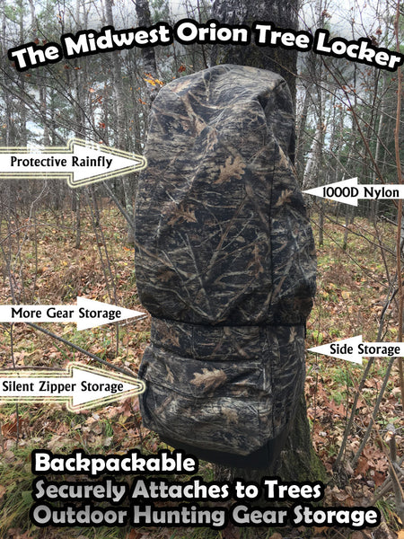 Tree Locker - Tree Mounted Gear Storage Case / Bag